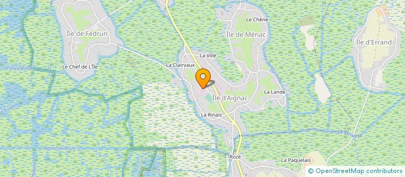 localisation de l'entreprise ETUDES REALISATIONS METALLURGIQUES PINIER  SAINT-JOACHIM