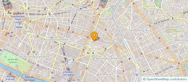 localisation de l'entreprise ETUDES REALISATIONS SCIENTIFIQUES TECHNI à PARIS