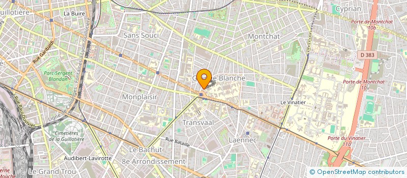 localisation de l'entreprise ETUDES RECHERCH MALADIE APPAREIL DIGESTI  LYON