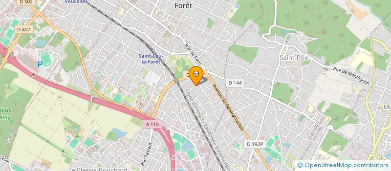 localisation de l'entreprise ETUDES SCHEMAS ELECTRIQUES à SAINT-LEU-LA-FORET