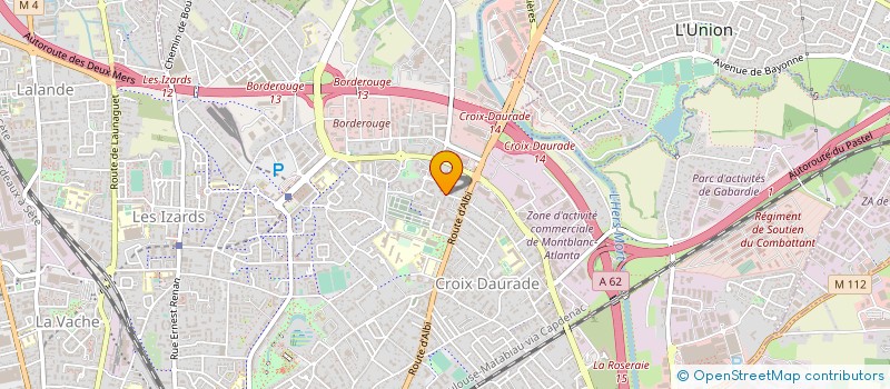 localisation de l'entreprise ETUDES STRUCTURES CONSTRUCTIONS à TOULOUSE
