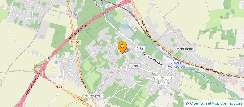 localisation de l'entreprise ETUDES SUIVIS CHANTIERS ASSISTES ORDINAT  VILLIERS-SUR-MORIN