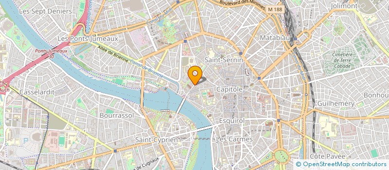 localisation de l'entreprise ETUDES SYSTEM INFORM COLL TERRITORIALES à TOULOUSE