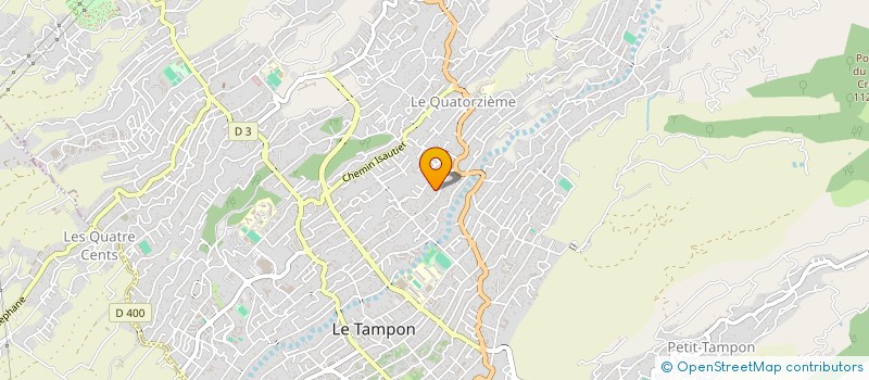 localisation de l'entreprise ETUDES TECHNIQUES ET STRUCTURES ALUMINIUM à LE TAMPON