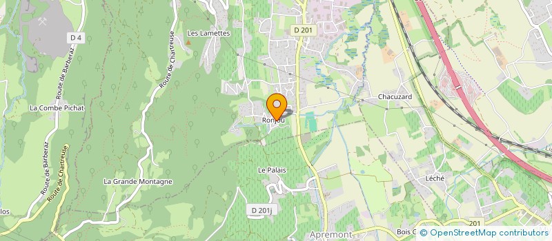 localisation de l'entreprise ETUDES TECHNIQUES INDUSTRIELLES MAGNIN à SAINT-BALDOPH