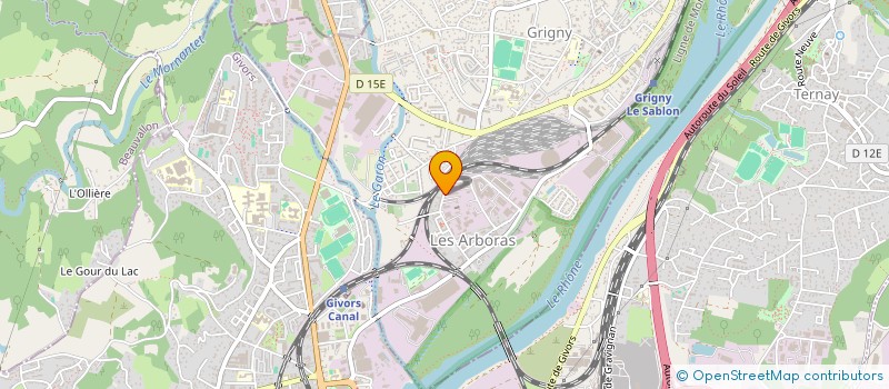 localisation de l'entreprise ETUDES TECHNIQUES NOUVELLES AVANCEES à GRIGNY