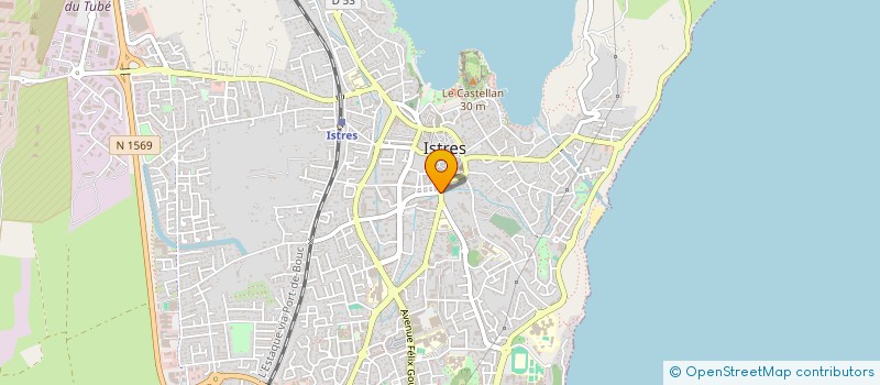 localisation de l'entreprise ETUDES TELECOM SYSTEMES à ISTRES