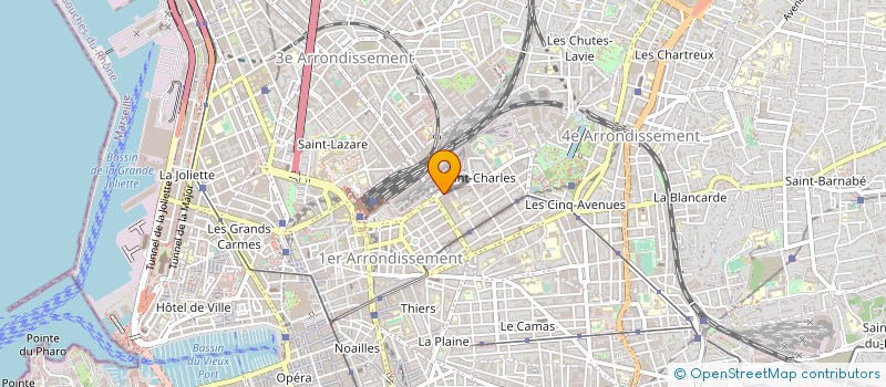 localisation de l'entreprise ETUDES TRAVAUX ASSISTANCE TECHINQUE à MARSEILLE