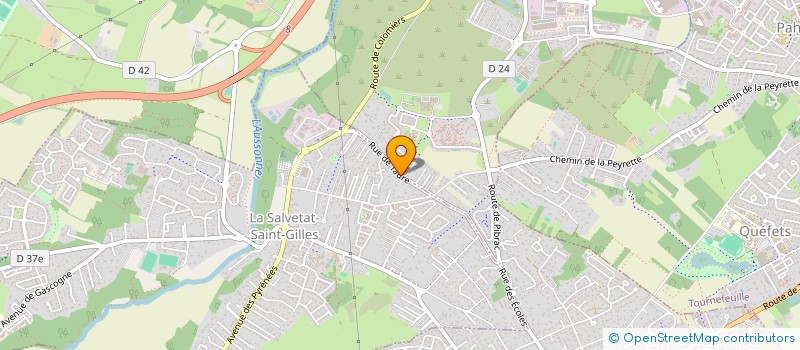 localisation de l'entreprise ETUDES TRAVAUX MAINTENANCE ENERGIE à PLAISANCE-DU-TOUCH