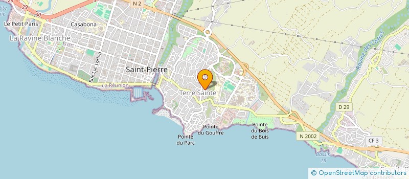 localisation de l'entreprise ETUDIANT MUSULMAN DE LA REUNION à SAINT-PIERRE