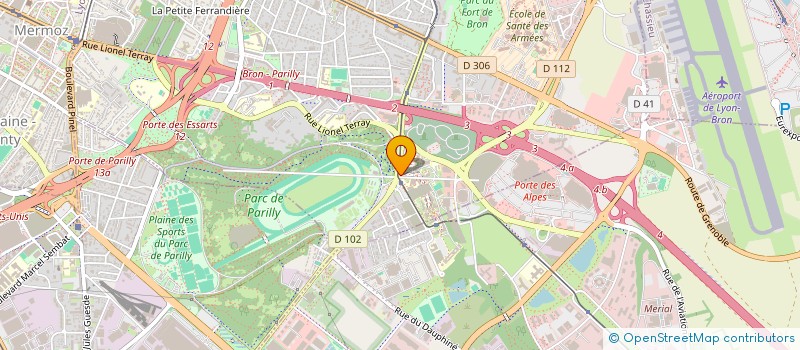 localisation de l'entreprise ETUDIANTS LYONNAIS EN PSYCHOLOGIE à BRON