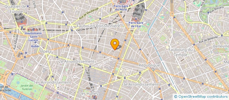 localisation de l'entreprise ETUDIANTS POUR UNE SOCIETE DURABLE PARIS  PARIS