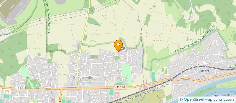 localisation de l'entreprise ETULUM à GARGENVILLE