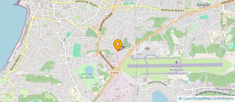 localisation de l'entreprise ETX à BIARRITZ