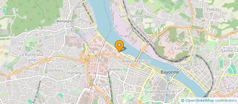 localisation de l'entreprise ETXE LES ANIMAUX DU PAYS-BASQUE à BAYONNE