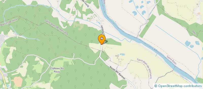 localisation de l'entreprise ETXEA  SAINT-JEAN-DE-MARSACQ