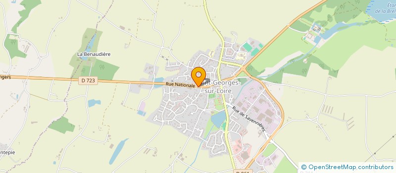 localisation de l'entreprise ETXEA  SAINT-GEORGES-SUR-LOIRE