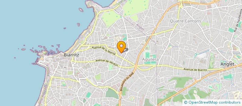 localisation de l'entreprise ETXEA IMMOBILIER CONCIERGERIE BIARRITZ à BIARRITZ