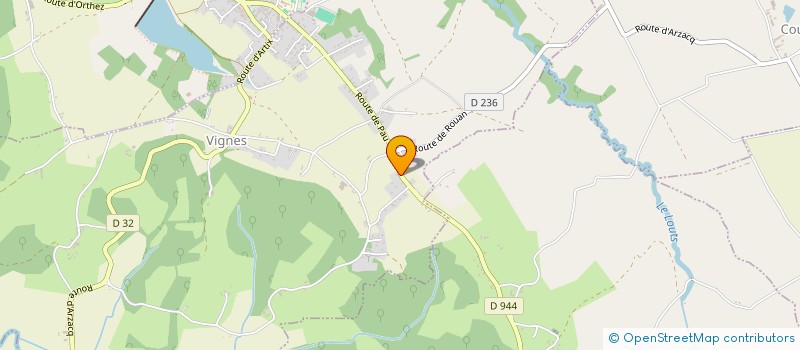 localisation de l'entreprise ETXEA PADEL  VIGNES