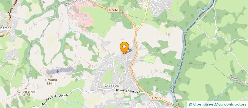 localisation de l'entreprise ETXEAT  CAMBO-LES-BAINS