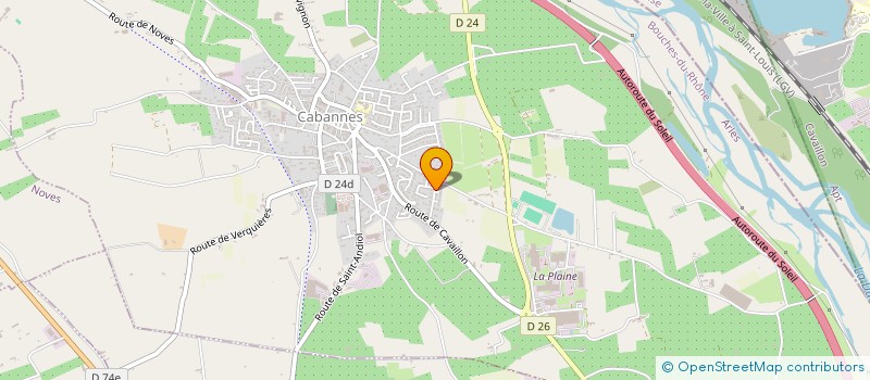 localisation de l'entreprise ETXECO  CABANNES