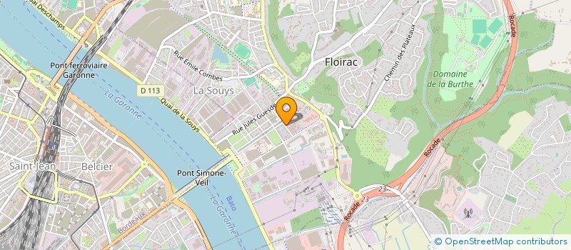 localisation de l'entreprise ETXEHASIA à FLOIRAC