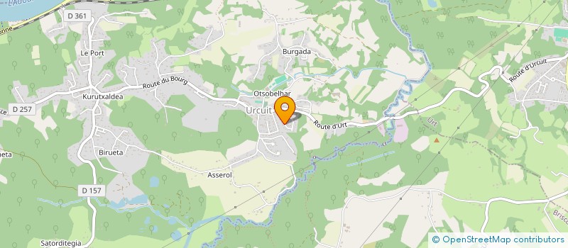 localisation de l'entreprise ETXEMMA  URCUIT