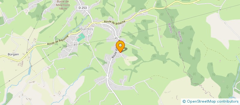 localisation de l'entreprise ETXEXURI  BARDOS