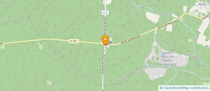 localisation de l'entreprise ETXOLA  BEAUZIAC