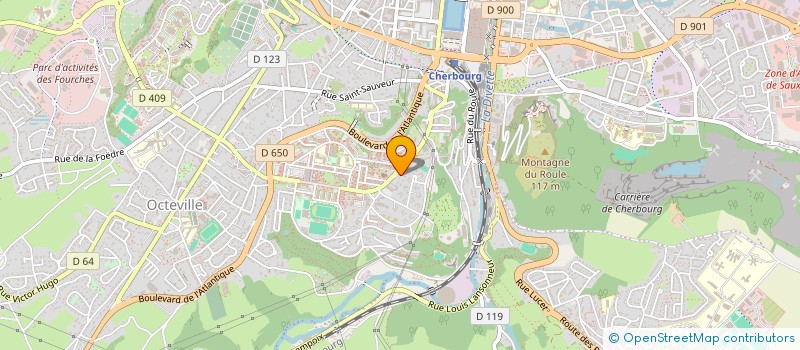 localisation de l'entreprise ETYS IMMO à CHERBOURG-EN-COTENTIN