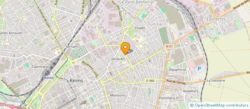 localisation de l'entreprise EU DESK CONSULTING  REIMS