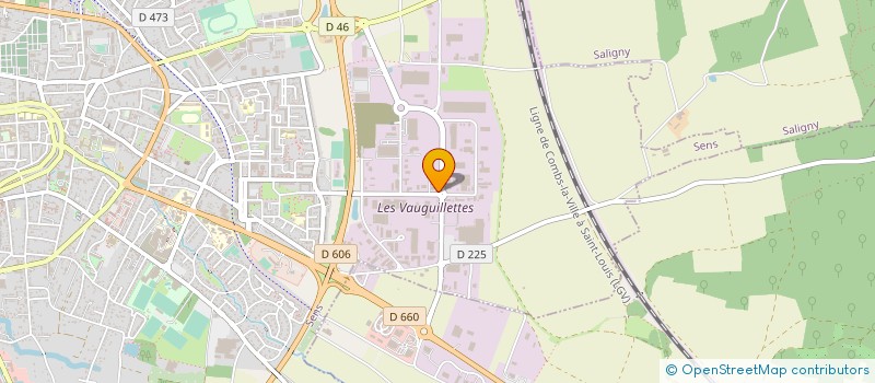 localisation de l'entreprise EU ESCAPES  SENS