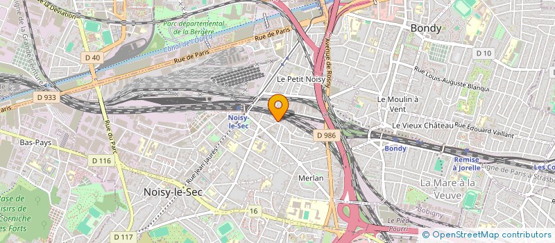 localisation de l'entreprise EU MANAI à NOISY-LE-SEC