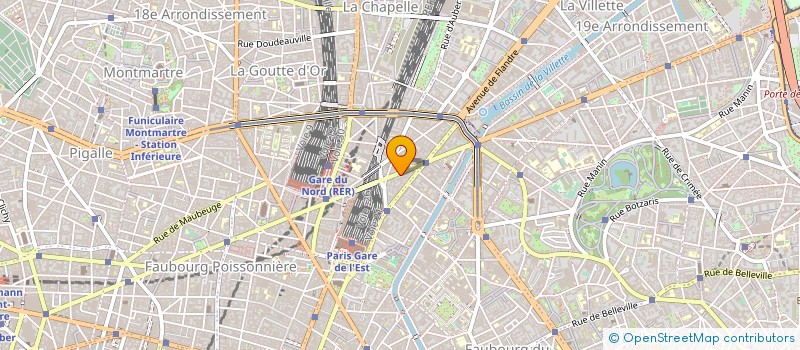 localisation de l'entreprise EU MARIN SEAFOOD à PARIS