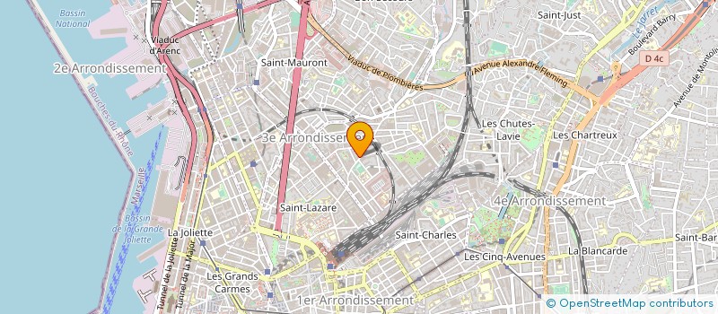 localisation de l'entreprise EU RO 51 à MARSEILLE