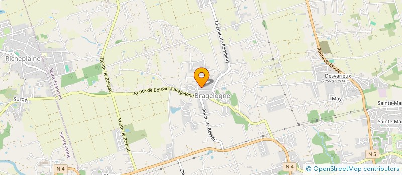 localisation de l'entreprise EU'RUP CONSEILS ET FORMATION  SAINT-FRANCOIS