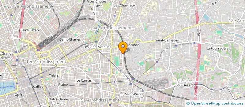 localisation de l'entreprise EUCALYPTUS à MARSEILLE