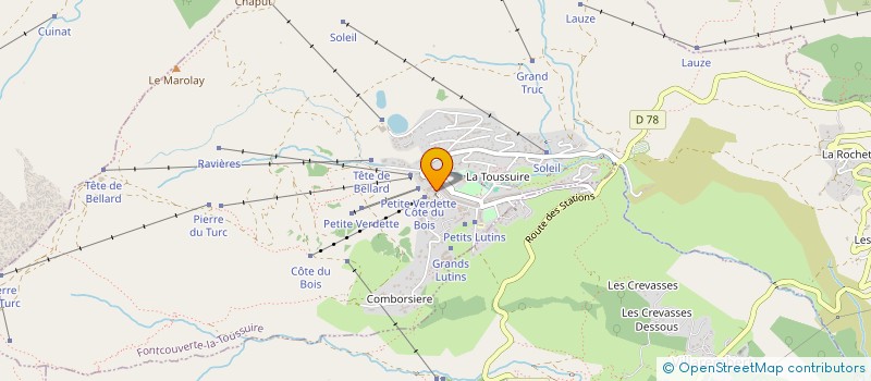 localisation de l'entreprise EUCG SAS  LA TOUR-EN-MAURIENNE