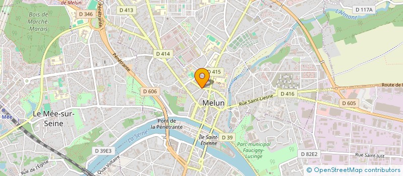 localisation de l'entreprise EUCHARIS PROJECT MANAGEMENT à MELUN