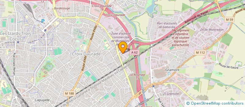 localisation de l'entreprise EUCLIDE FINANCE  TOULOUSE