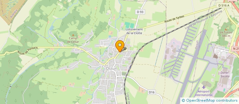 localisation de l'entreprise EUCLIDORE  OSSUN