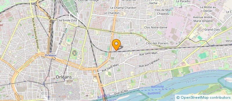 localisation de l'entreprise EUDAIMON, EARTH CITIZENS PROJECTS à ORLEANS