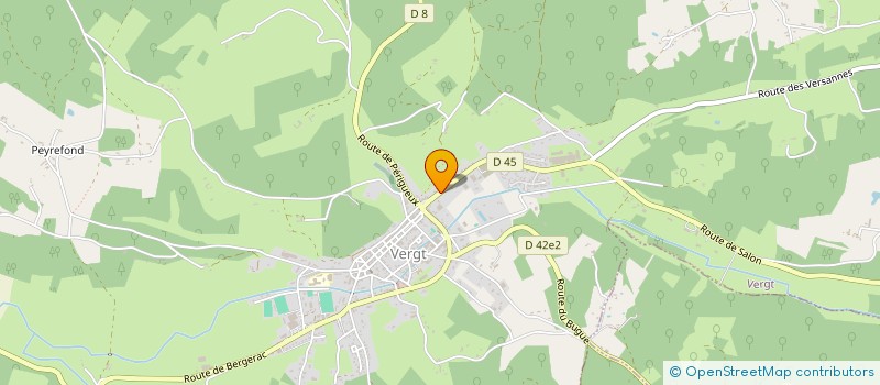 localisation de l'entreprise EUDAIMONIA  VERGT