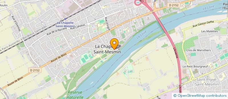 localisation de l'entreprise EUDOXE à LA CHAPELLE-SAINT-MESMIN