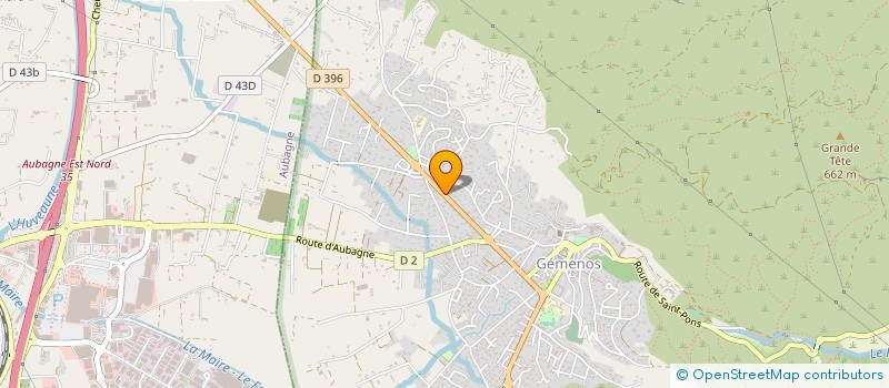 localisation de l'entreprise EUFONY  GEMENOS