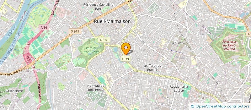 localisation de l'entreprise EUG & JO à RUEIL-MALMAISON