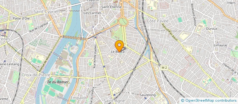 localisation de l'entreprise EUGEMIE  TOULOUSE