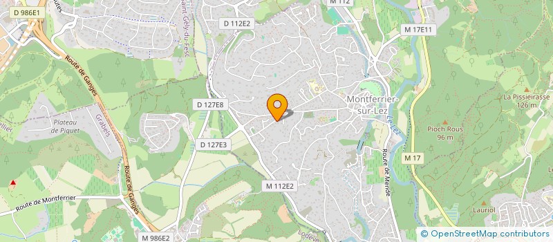 localisation de l'entreprise EUGENE  MONTFERRIER-SUR-LEZ