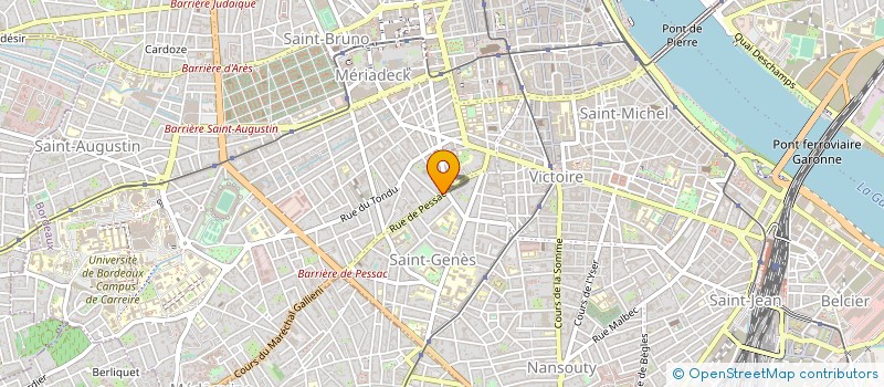 localisation de l'entreprise EUGENE DUFILHOT à BORDEAUX