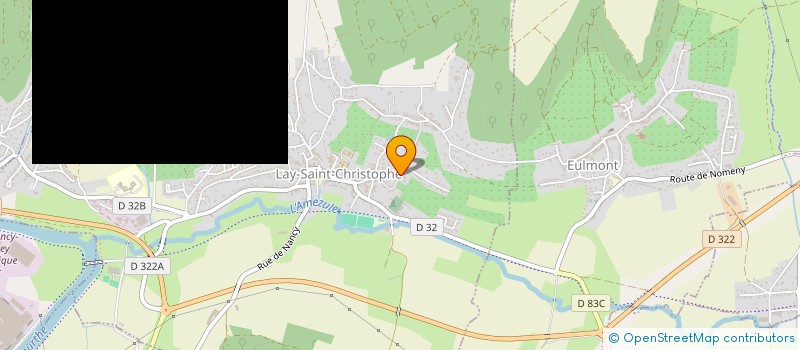 localisation de l'entreprise EUGENE HUGO  LAY-SAINT-CHRISTOPHE